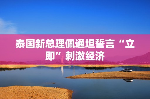 泰国新总理佩通坦誓言“立即”刺激经济  第1张