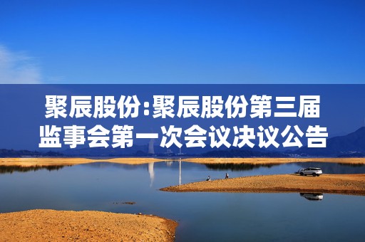聚辰股份:聚辰股份第三届监事会第一次会议决议公告