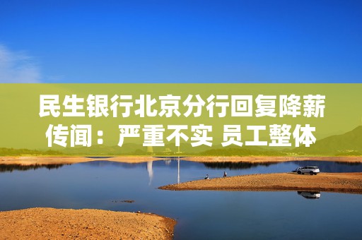 民生银行北京分行回复降薪传闻：严重不实 员工整体薪酬保持稳定  第1张