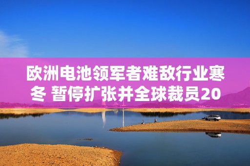 欧洲电池领军者难敌行业寒冬 暂停扩张并全球裁员20%！