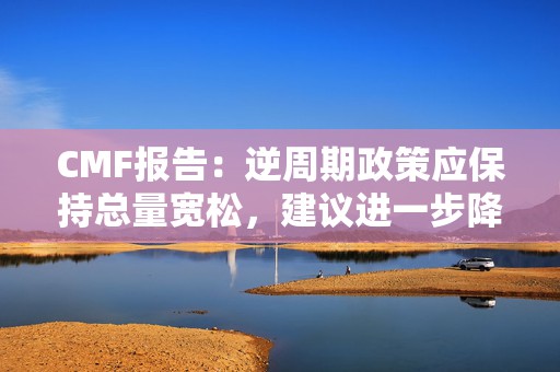 CMF报告：逆周期政策应保持总量宽松，建议进一步降准  第1张