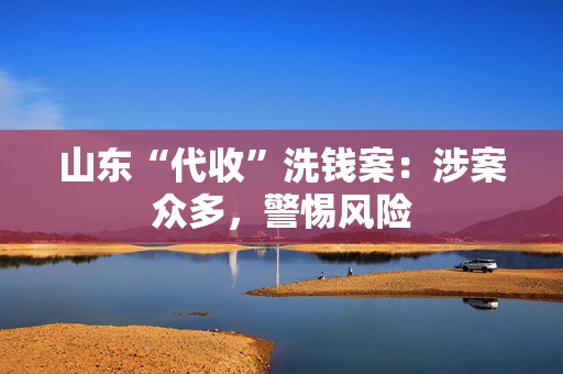 山东“代收”洗钱案：涉案众多，警惕风险  第1张