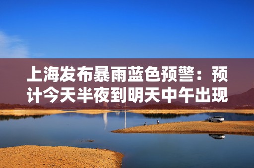 上海发布暴雨蓝色预警：预计今天半夜到明天中午出现强降水  第1张