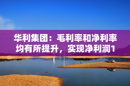 华利集团：毛利率和净利率均有所提升，实现净利润18.78亿元，同比增长29.04%  第1张