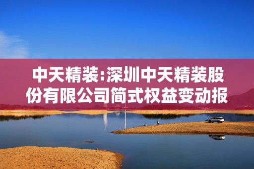 中天精装:深圳中天精装股份有限公司简式权益变动报告书（云虎科技）  第1张