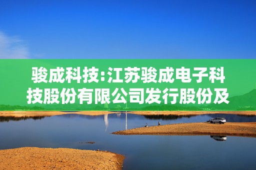 骏成科技:江苏骏成电子科技股份有限公司发行股份及支付现金购买资产并募集配套资金暨关联交易报告书（草案）摘要（修订稿）  第1张