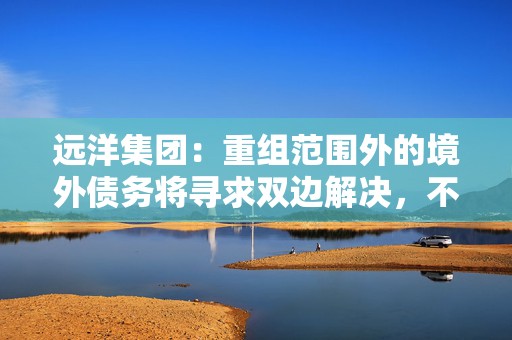 远洋集团：重组范围外的境外债务将寻求双边解决，不会纳入已有重组框架  第1张