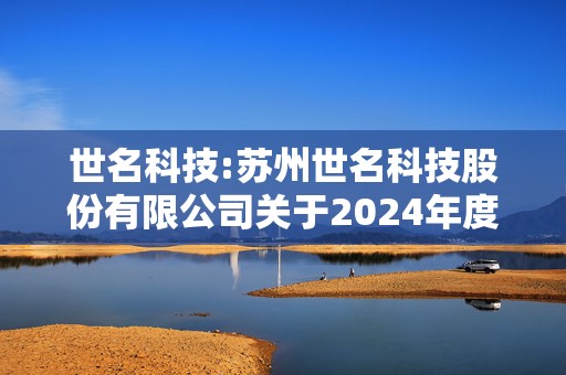 世名科技:苏州世名科技股份有限公司关于2024年度向特定对象发行股票预案披露的提示性公告  第1张