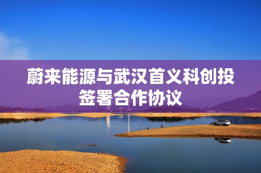 蔚来能源与武汉首义科创投签署合作协议  第1张