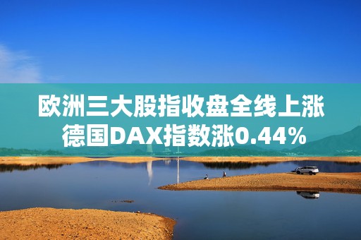 欧洲三大股指收盘全线上涨 德国DAX指数涨0.44%  第1张