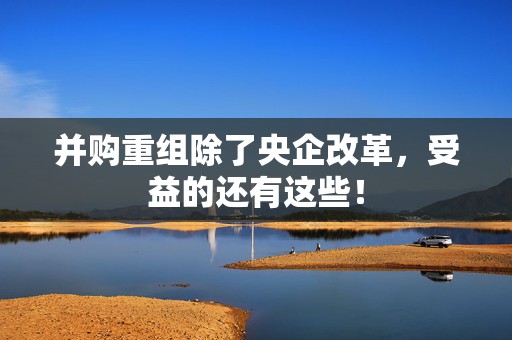 并购重组除了央企改革，受益的还有这些！