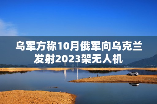乌军方称10月俄军向乌克兰发射2023架无人机  第1张