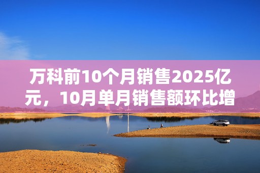 万科前10个月销售2025亿元，10月单月销售额环比增两成