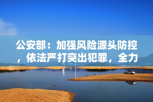 公安部：加强风险源头防控，依法严打突出犯罪，全力保障人民群众生命安全和社会稳定  第1张