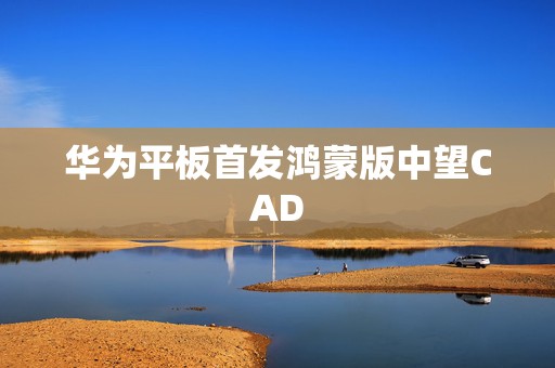 华为平板首发鸿蒙版中望CAD  第1张