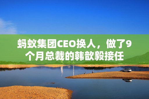 蚂蚁集团CEO换人，做了9个月总裁的韩歆毅接任  第1张