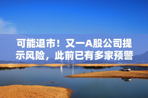 可能退市！又一A股公司提示风险，此前已有多家预警，涉超15万股民！  第1张