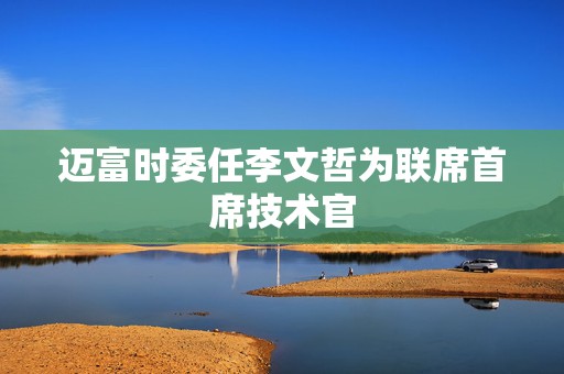 迈富时委任李文哲为联席首席技术官  第1张