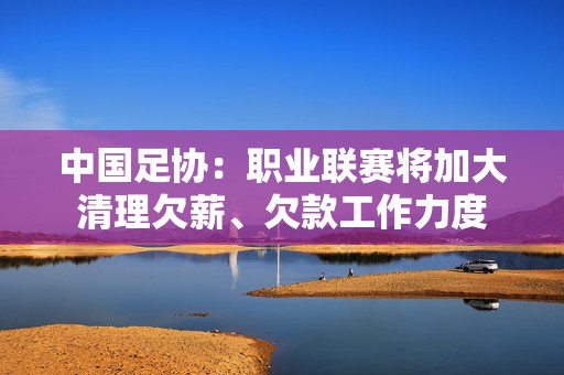 中国足协：职业联赛将加大清理欠薪、欠款工作力度  第1张