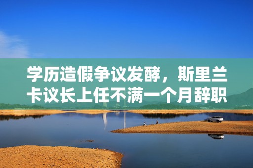 学历造假争议发酵，斯里兰卡议长上任不满一个月辞职  第1张