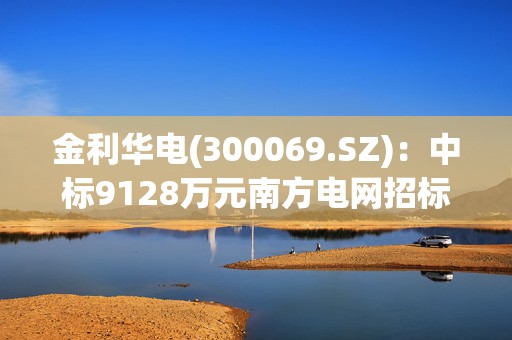 金利华电(300069.SZ)：中标9128万元南方电网招标项目