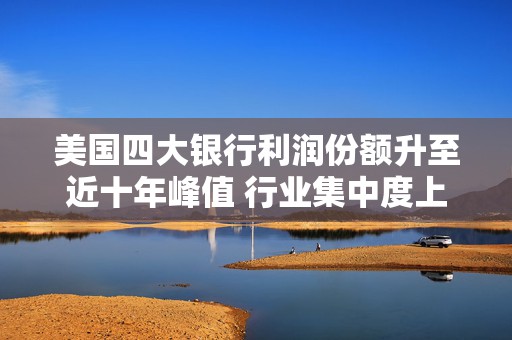 美国四大银行利润份额升至近十年峰值 行业集中度上升  第1张