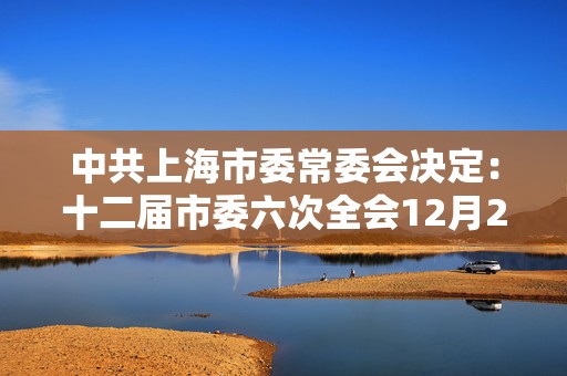 中共上海市委常委会决定：十二届市委六次全会12月29日召开  第1张