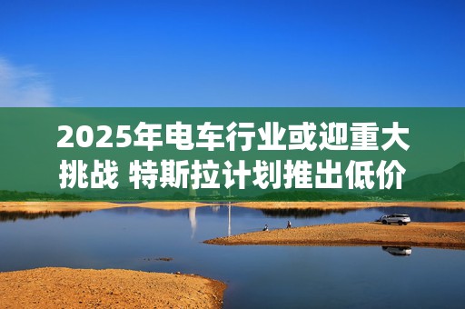 2025年电车行业或迎重大挑战 特斯拉计划推出低价车型缓解冲击  第1张
