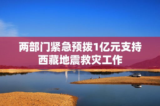 两部门紧急预拨1亿元支持西藏地震救灾工作  第1张