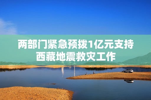 两部门紧急预拨1亿元支持西藏地震救灾工作  第1张