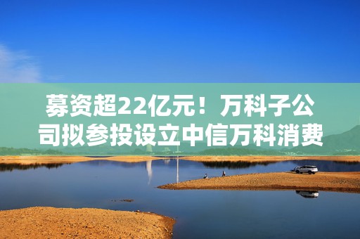 募资超22亿元！万科子公司拟参投设立中信万科消费基础设施基金，用于收购两家下属子公司  第1张