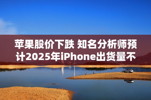 苹果股价下跌 知名分析师预计2025年iPhone出货量不及预期  第1张