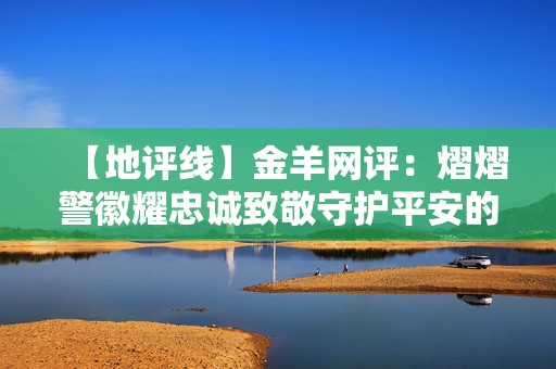 【地评线】金羊网评：熠熠警徽耀忠诚致敬守护平安的人民卫士  第1张