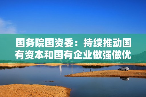 国务院国资委：持续推动国有资本和国有企业做强做优做大  第1张