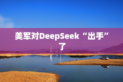 美军对DeepSeek“出手”了  第1张