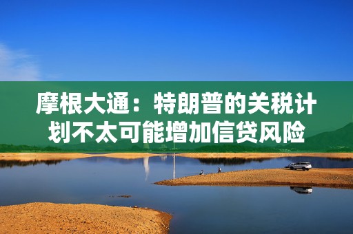 摩根大通：特朗普的关税计划不太可能增加信贷风险  第1张