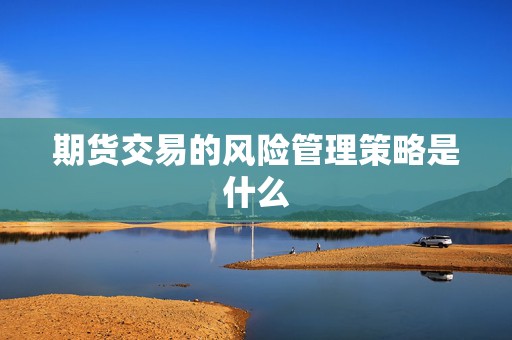 期货交易的风险管理策略是什么  第1张
