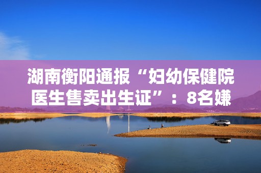 湖南衡阳通报“妇幼保健院医生售卖出生证”：8名嫌犯被抓获
