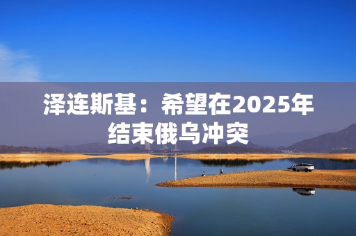 泽连斯基：希望在2025年结束俄乌冲突  第1张