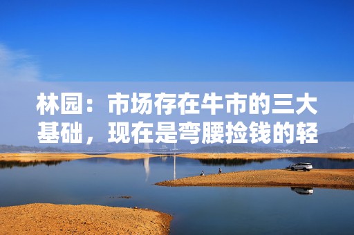 林园：市场存在牛市的三大基础，现在是弯腰捡钱的轻松时刻