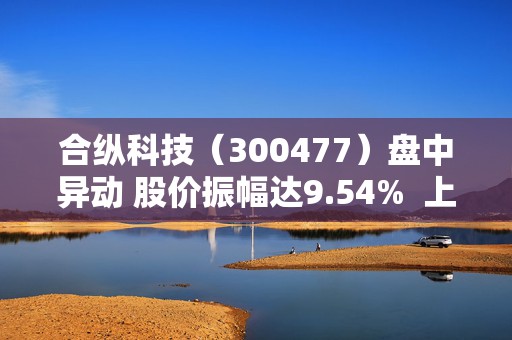 合纵科技（300477）盘中异动 股价振幅达9.54%  上涨7.05%（08-19） 第1张