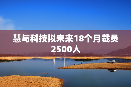 慧与科技拟未来18个月裁员2500人