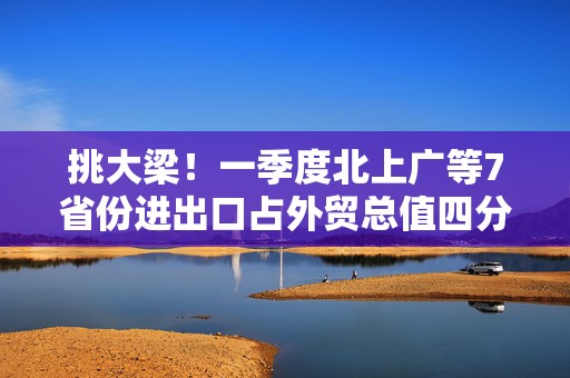 挑大梁！一季度北上广等7省份进出口占外贸总值四分之三