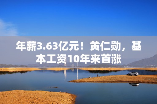 年薪3.63亿元！黄仁勋，基本工资10年来首涨