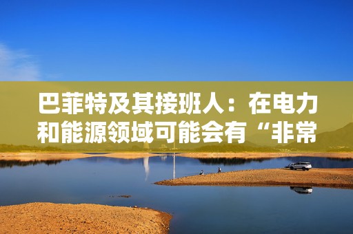 巴菲特及其接班人：在电力和能源领域可能会有“非常重要的投资机会”