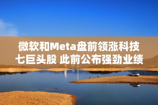 微软和Meta盘前领涨科技七巨头股 此前公布强劲业绩