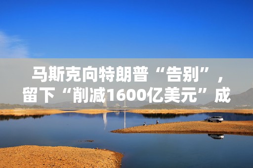 马斯克向特朗普“告别”，留下“削减1600亿美元”成绩单，远低于预期