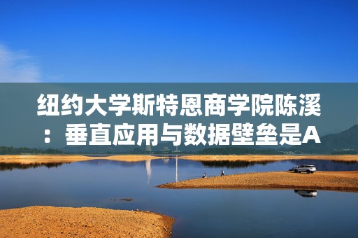 纽约大学斯特恩商学院陈溪：垂直应用与数据壁垒是AI投资的关键