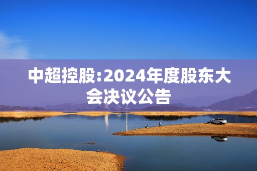 中超控股:2024年度股东大会决议公告