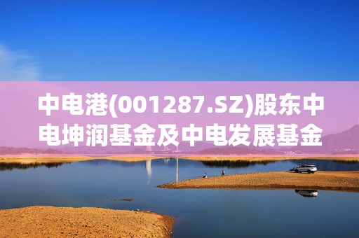 中电港(001287.SZ)股东中电坤润基金及中电发展基金拟减持不超3%股份
